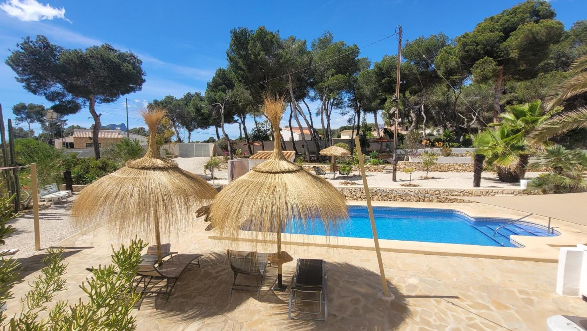 Casa Caledonia - Appartement Dans Villa Avec Jardin Arbore Et Piscine A 500 M De La Mer Benissa Exterior photo